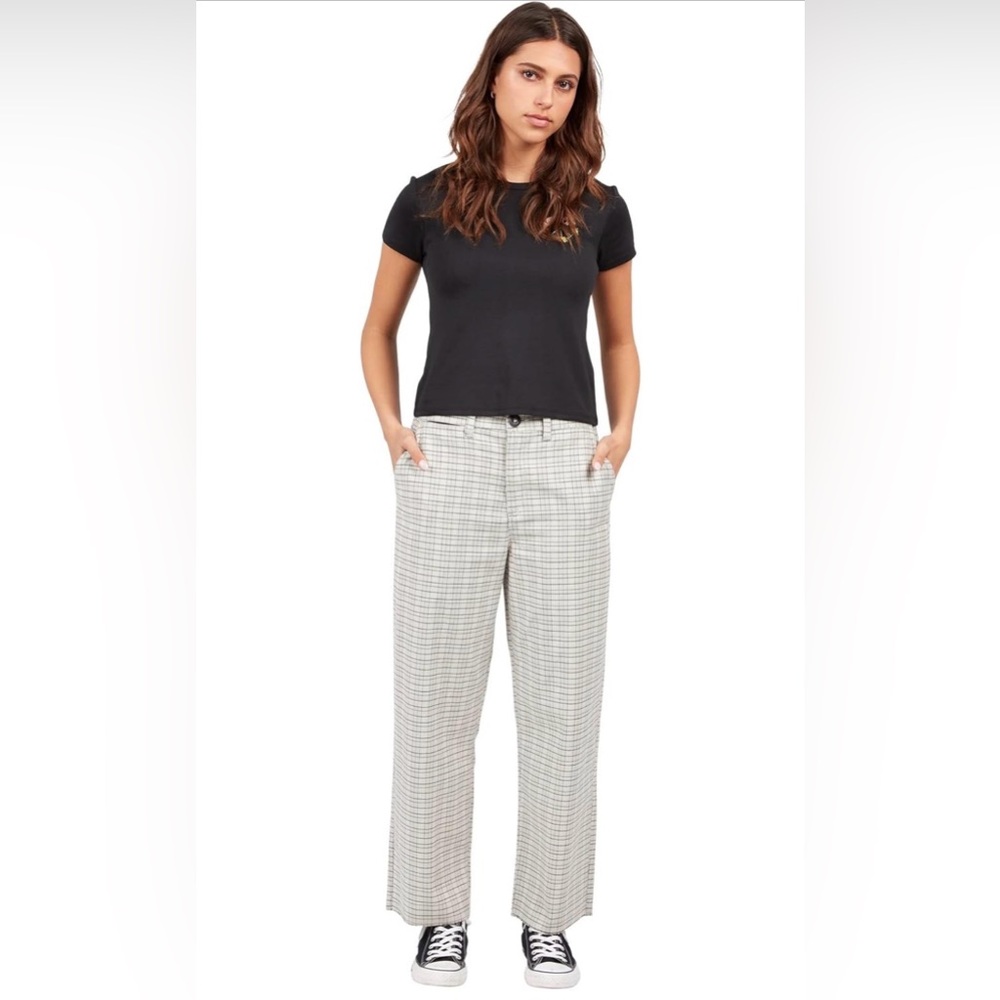 Volcom ThisThatThem  skate chino pants in sand brown